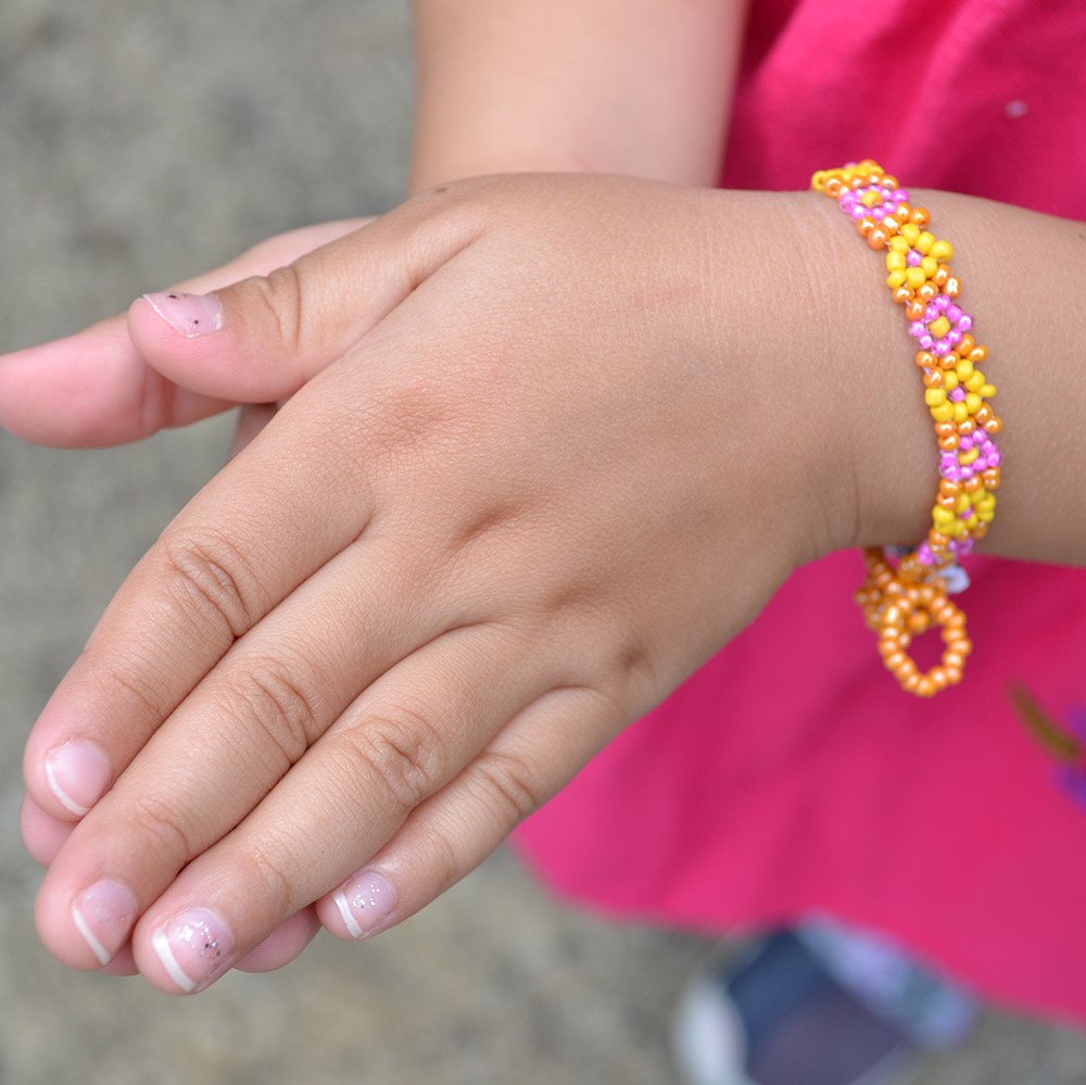 Kids Multi-Colored Heishi Bead Bracelet – 901Charm