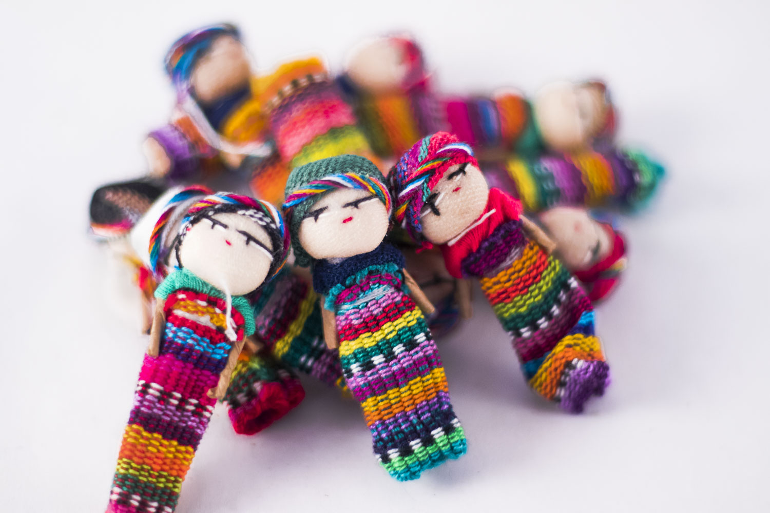 Small Worry Doll Kids Handmade Guatemalan Imports