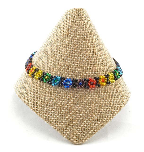 rainbow, pride, fair trade, jewelry, bracelet, Guatemala