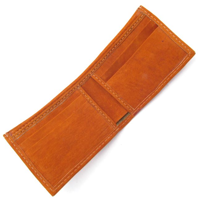 Guatemalan fair trade leather wallet