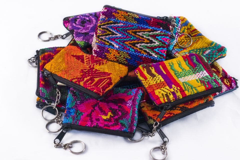 Lucia's Imports Fair Trade Handmade Guatemalan Huipile Keychain